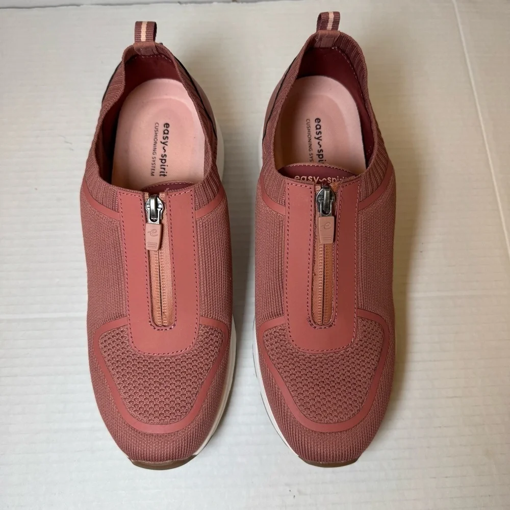 Easy Spirit Women's Striver Slip On Mesh Walking Shoe Sneaker Pink